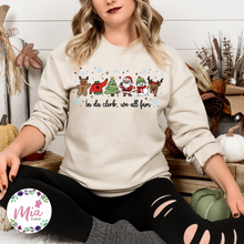 Load image into Gallery viewer, In Da Clerb Christmas Crewneck
