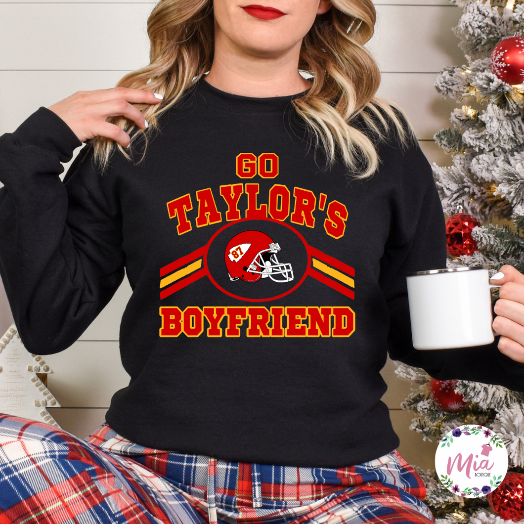 Go Taylor's Boyfriend Crewneck