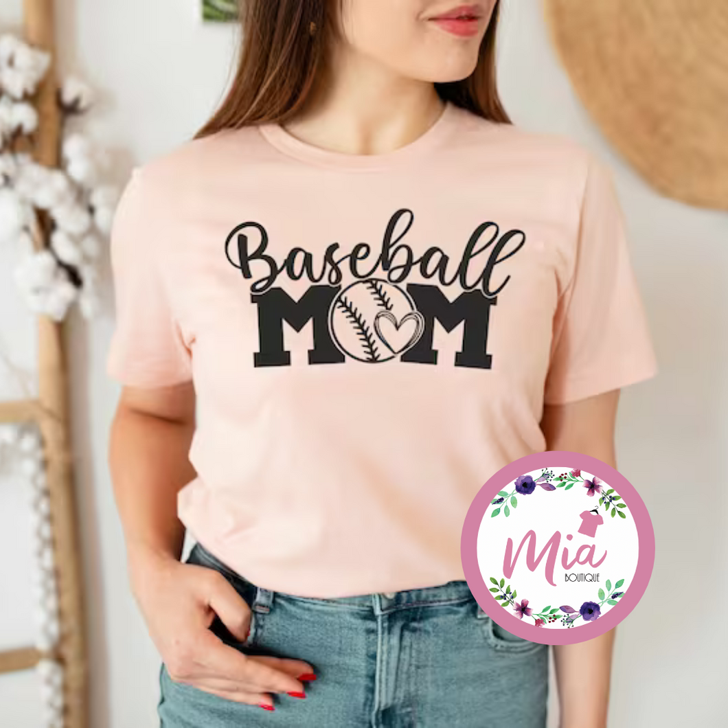 Baseball Mom Tee