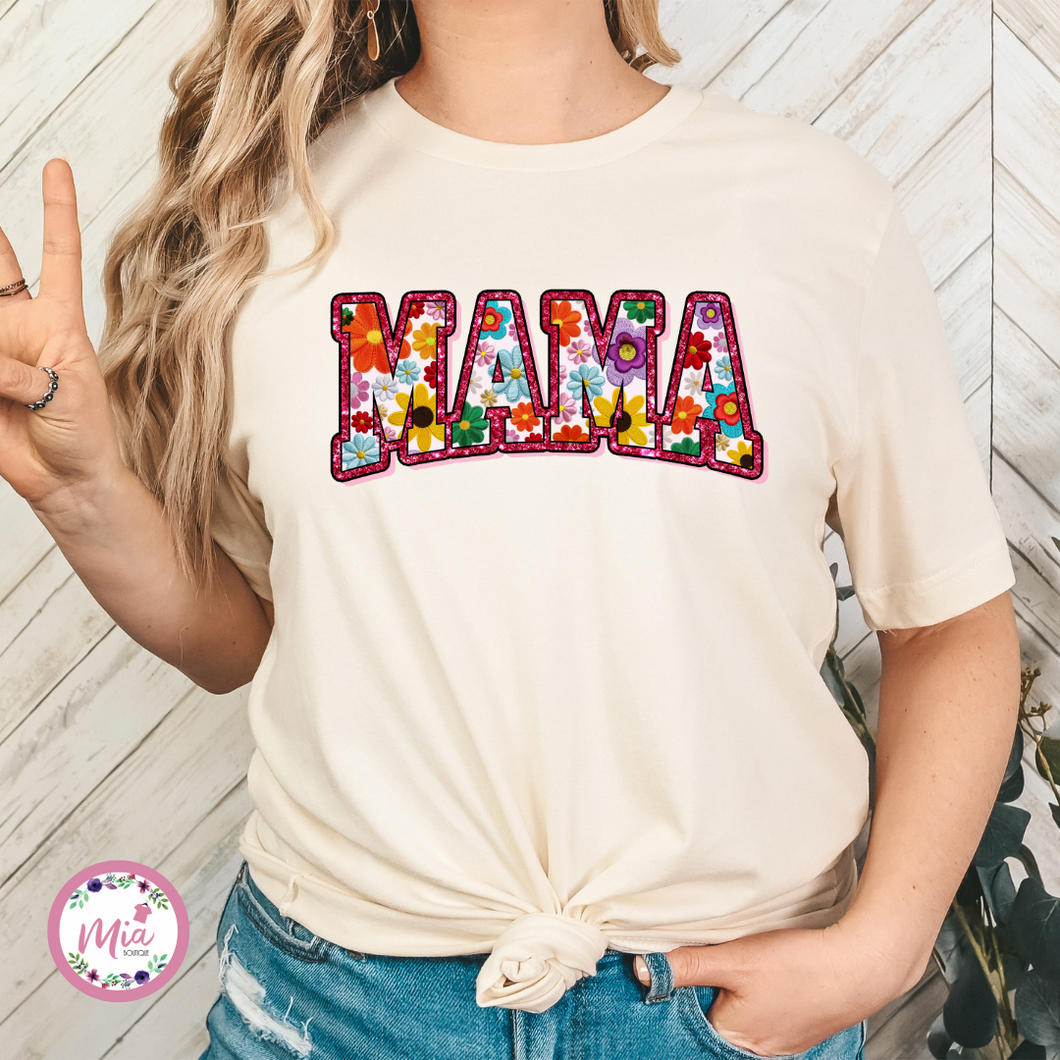 Mama Floral Tee