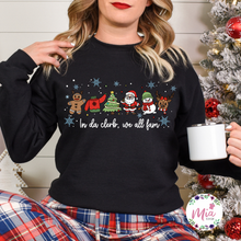 Load image into Gallery viewer, In Da Clerb Christmas Crewneck
