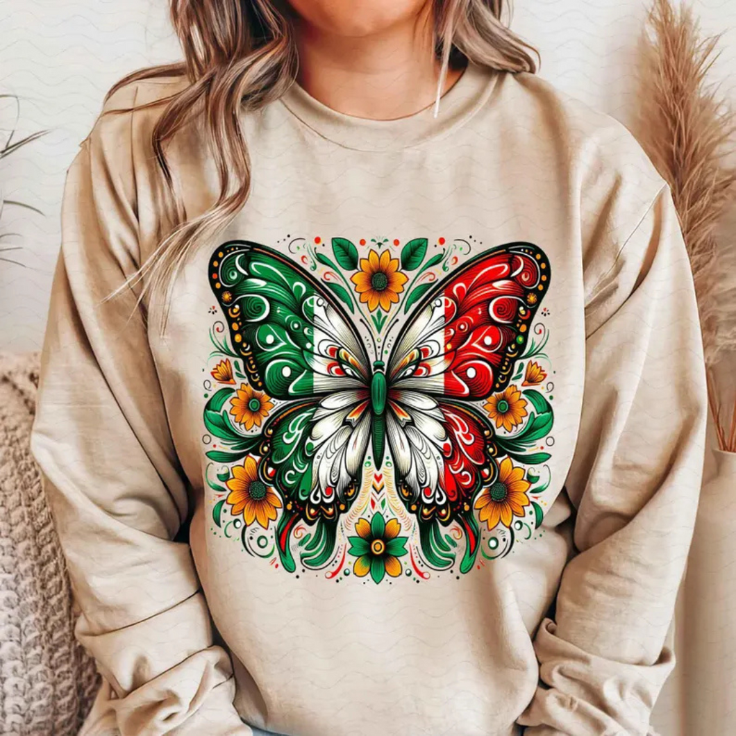 Mexico Mariposa Crewneck