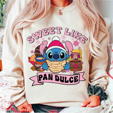 Load image into Gallery viewer, Sweet Like Pan Dulce Stitch Crewneck
