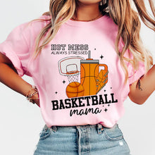 Load image into Gallery viewer, Hot Mess Basketball Mama Tee
