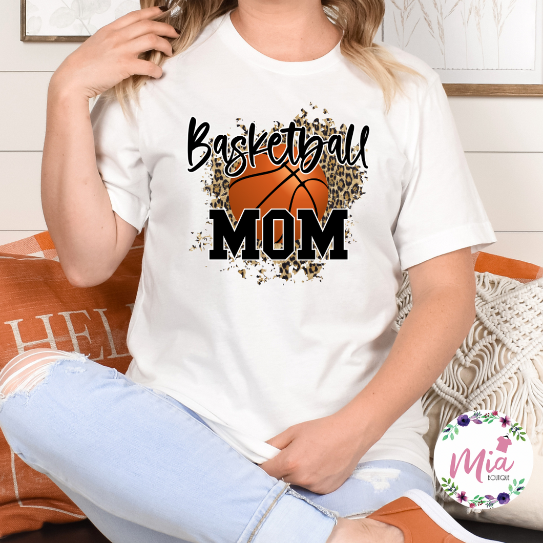 Basketball Mom Leopard